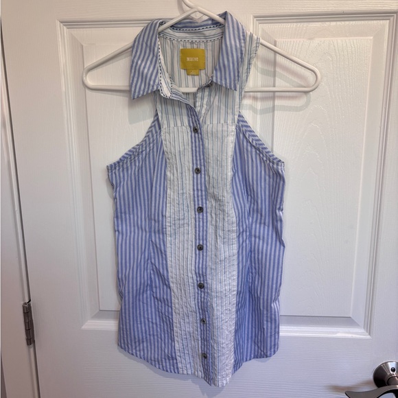 Maeve Tops - Maeve striped button down